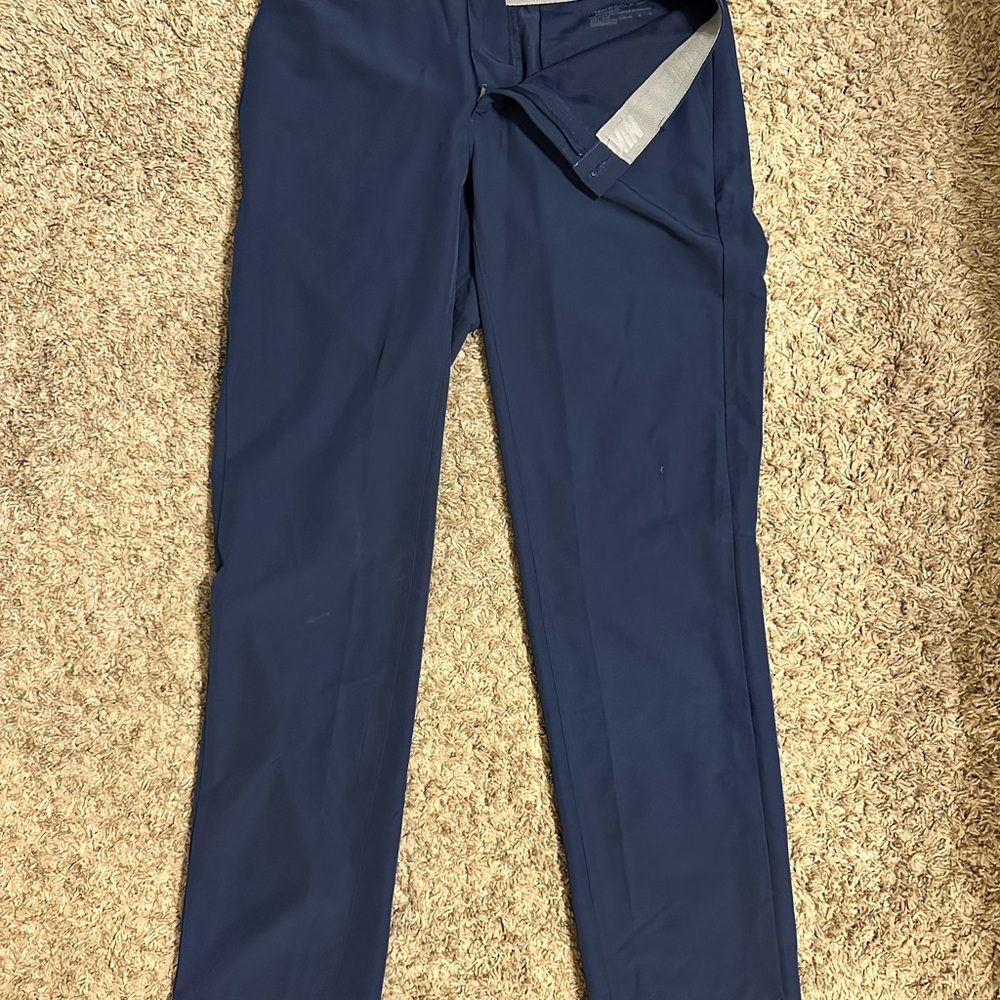 Nike Dri-Fit Performance Navy Golf Pants Classic Slim fit